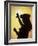 Polynesian Dancer, Ahu Tahai, Easter Island-Angelo Cavalli-Framed Photographic Print