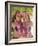 Polynesian Girls in Traditional Costume with Leis, Aitutaki, Cook Islands, Polynesia-Steve Vidler-Framed Photographic Print