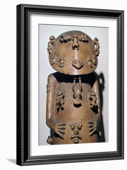 Polynesian statuette of Tangaroa-up-in-the-sky-Unknown-Framed Giclee Print