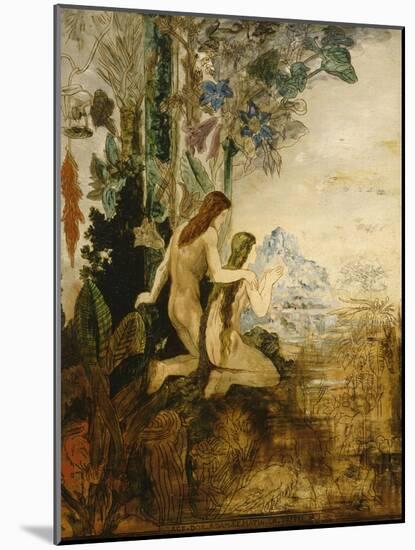 Polyptique : La Vie de l'humanité-Gustave Moreau-Mounted Giclee Print