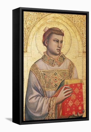 Polyptych of St Stephen, 1330 - Ca1335-Giotto di Bondone-Framed Premier Image Canvas