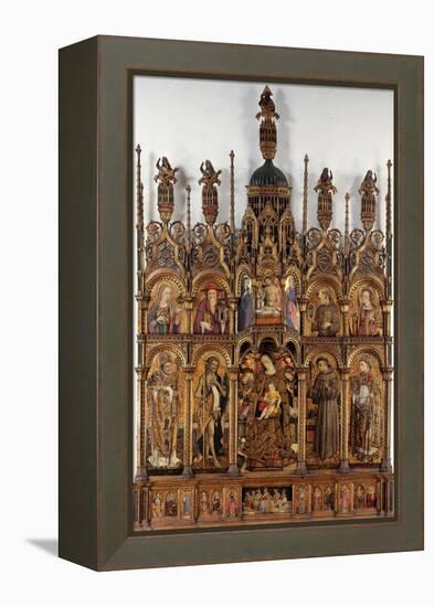 Polyptych-Carlo Crivelli-Framed Premier Image Canvas