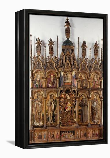 Polyptych-Carlo Crivelli-Framed Premier Image Canvas