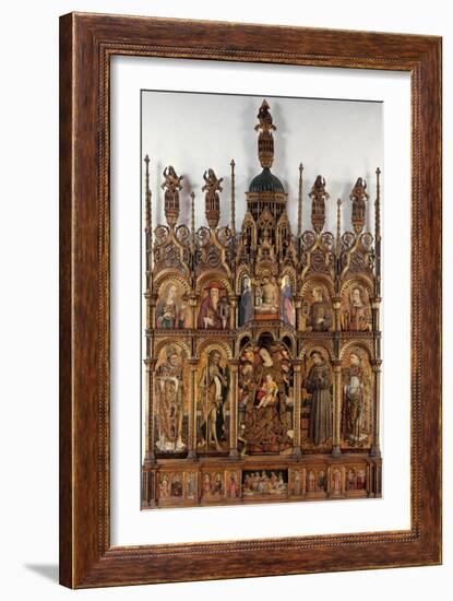 Polyptych-Carlo Crivelli-Framed Giclee Print