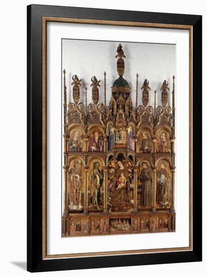 Polyptych-Carlo Crivelli-Framed Giclee Print