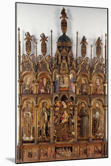 Polyptych-Carlo Crivelli-Mounted Giclee Print