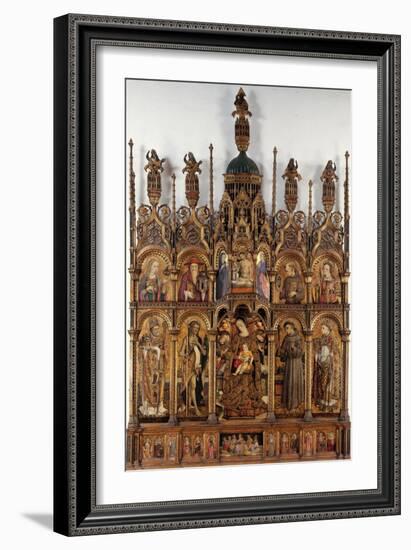 Polyptych-Carlo Crivelli-Framed Giclee Print