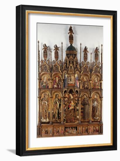 Polyptych-Carlo Crivelli-Framed Giclee Print