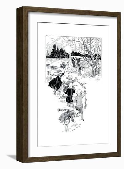 Pom-Pom-Pull Away - Child Life-Kate Deal-Framed Giclee Print