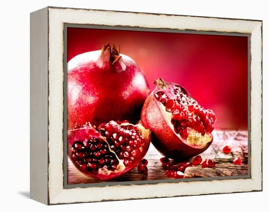 Pomegranate Fruit-Subbotina Anna-Framed Premier Image Canvas