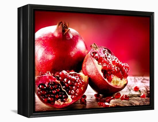 Pomegranate Fruit-Subbotina Anna-Framed Premier Image Canvas