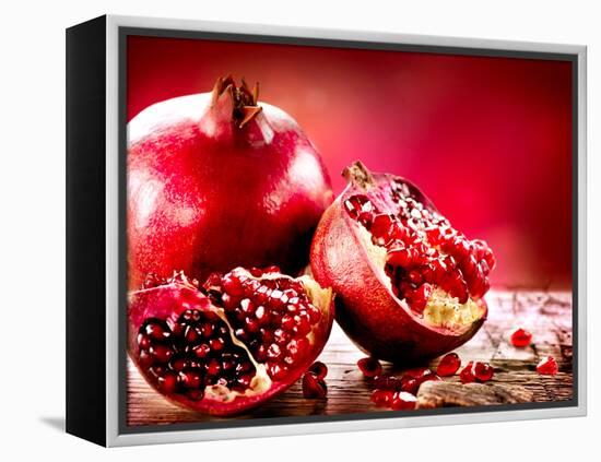 Pomegranate Fruit-Subbotina Anna-Framed Premier Image Canvas