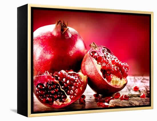 Pomegranate Fruit-Subbotina Anna-Framed Premier Image Canvas