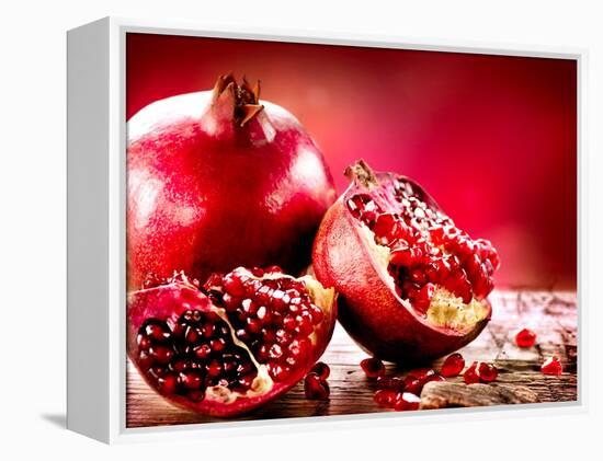 Pomegranate Fruit-Subbotina Anna-Framed Premier Image Canvas