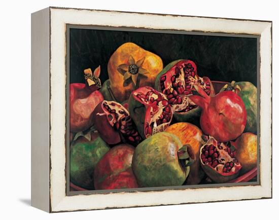 Pomegranates from Chabela, 2007-Pedro Diego Alvarado-Framed Premier Image Canvas