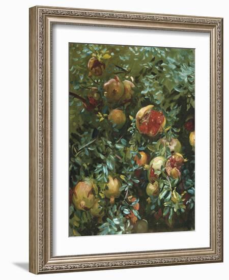 Pomegranates, Majorca-John Singer Sargent-Framed Giclee Print