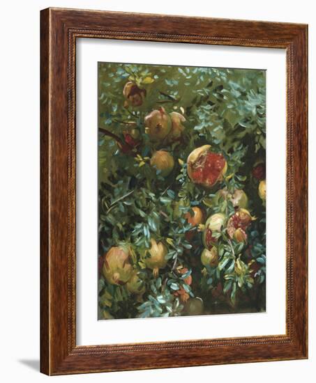 Pomegranates, Majorca-John Singer Sargent-Framed Giclee Print