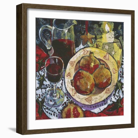 Pomegranates-Anuk Naumann-Framed Giclee Print