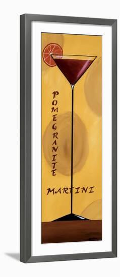 Pomegranite Martini-Krista Sewell-Framed Art Print