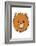 Pomeranian-null-Framed Art Print