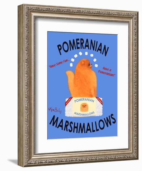 Pomeranian-Ken Bailey-Framed Giclee Print