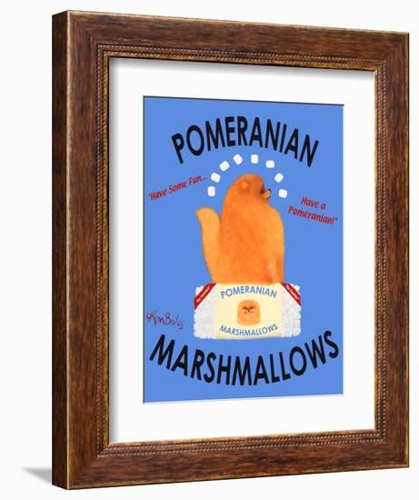 Pomeranian-Ken Bailey-Framed Giclee Print