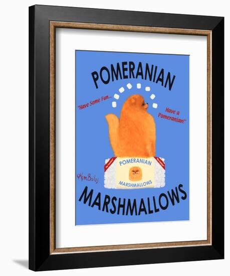 Pomeranian-Ken Bailey-Framed Giclee Print