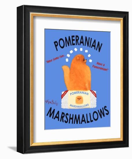 Pomeranian-Ken Bailey-Framed Giclee Print