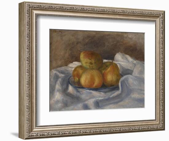 Pommes et poires-Pierre-Auguste Renoir-Framed Giclee Print