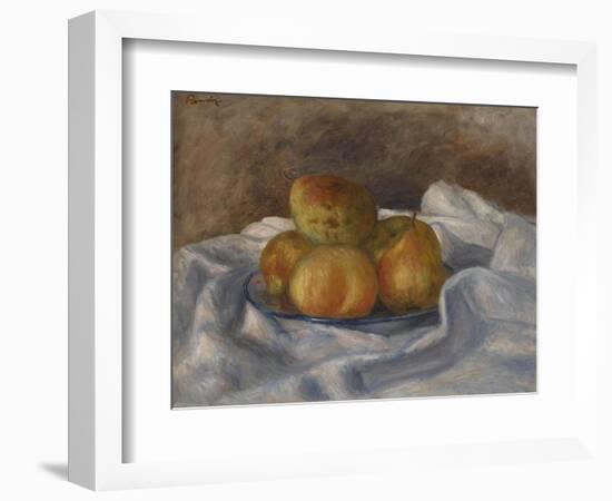 Pommes et poires-Pierre-Auguste Renoir-Framed Giclee Print