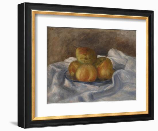 Pommes et poires-Pierre-Auguste Renoir-Framed Giclee Print