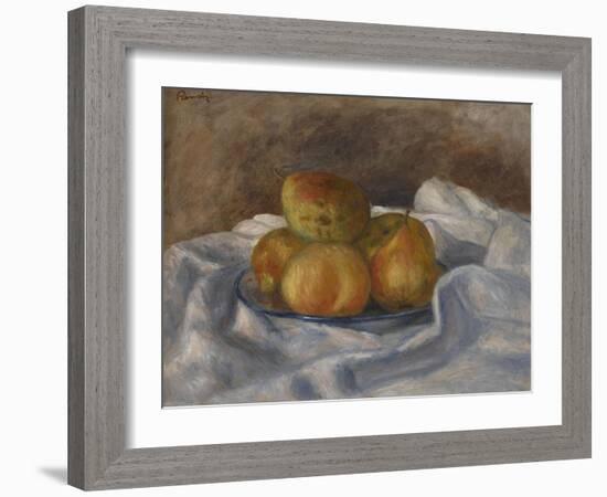 Pommes et poires-Pierre-Auguste Renoir-Framed Giclee Print