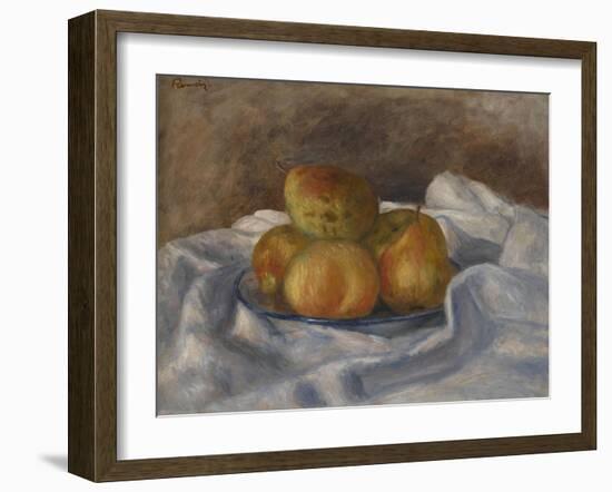 Pommes et poires-Pierre-Auguste Renoir-Framed Giclee Print