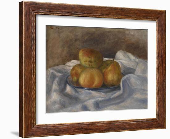 Pommes et poires-Pierre-Auguste Renoir-Framed Giclee Print