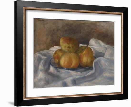 Pommes et poires-Pierre-Auguste Renoir-Framed Giclee Print