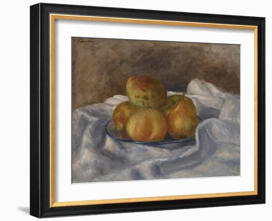 Pommes et poires-Pierre-Auguste Renoir-Framed Giclee Print