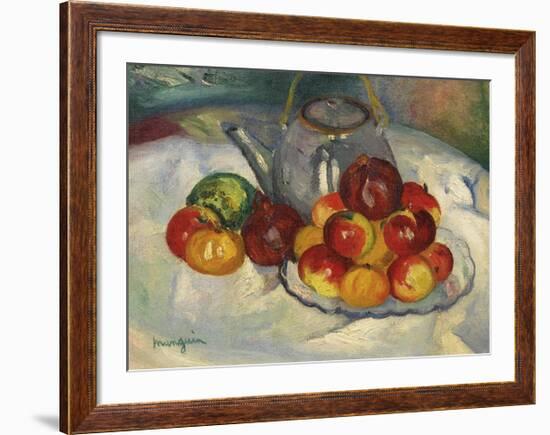 Pommes et Théière-Henri Manguin-Framed Premium Giclee Print