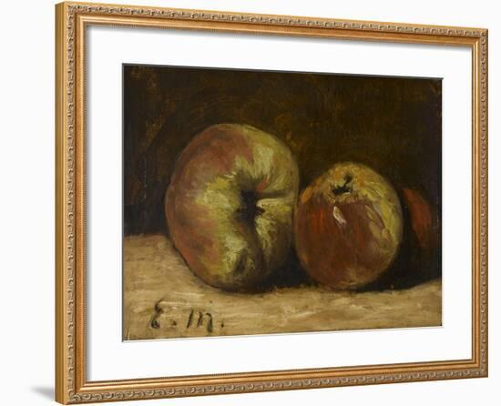 Pommes-Edouard Manet-Framed Giclee Print