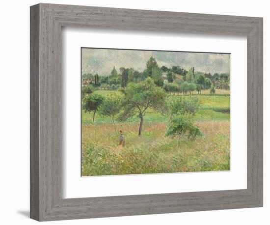 Pommiers À Éragny, 1894-Camille Pissarro-Framed Giclee Print