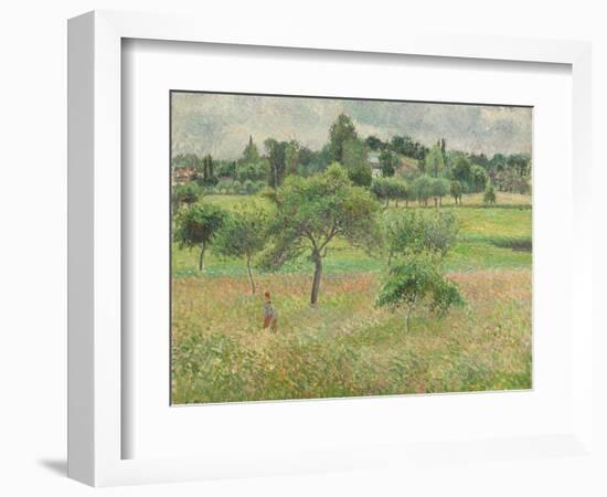 Pommiers À Éragny, 1894-Camille Pissarro-Framed Giclee Print