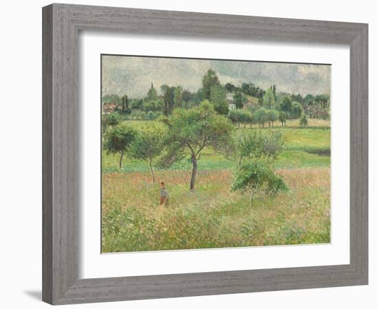 Pommiers À Éragny, 1894-Camille Pissarro-Framed Giclee Print