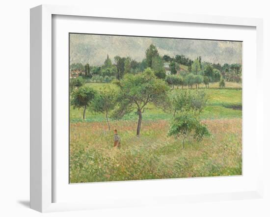 Pommiers À Éragny, 1894-Camille Pissarro-Framed Giclee Print