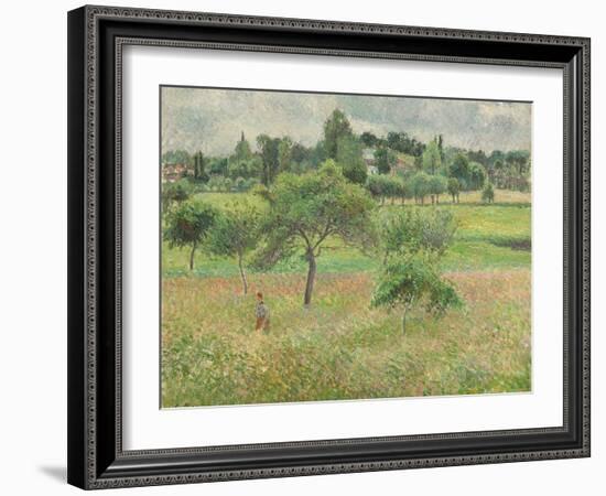 Pommiers À Éragny, 1894-Camille Pissarro-Framed Giclee Print