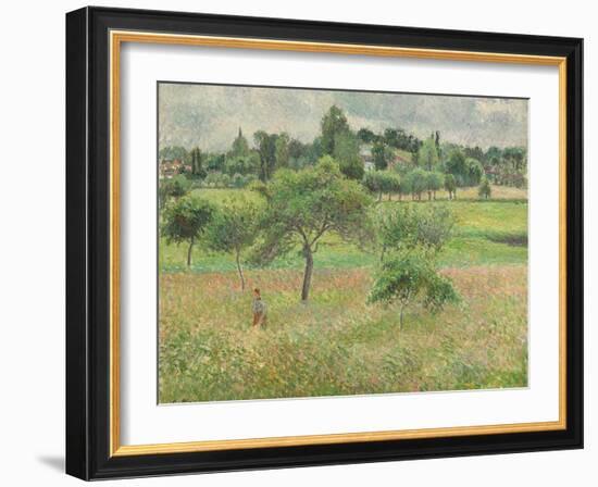 Pommiers À Éragny, 1894-Camille Pissarro-Framed Giclee Print