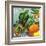 Pomona, California, The Parrot Brand Citrus Label-Lantern Press-Framed Art Print