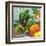 Pomona, California, The Parrot Brand Citrus Label-Lantern Press-Framed Art Print