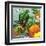 Pomona, California, The Parrot Brand Citrus Label-Lantern Press-Framed Art Print