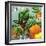 Pomona, California, The Parrot Brand Citrus Label-Lantern Press-Framed Art Print