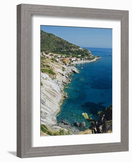 Pomonte, Isola D'Elba, Elba, Tuscany, Italy-Nico Tondini-Framed Photographic Print