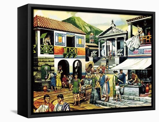 Pompei-Ron Embleton-Framed Premier Image Canvas